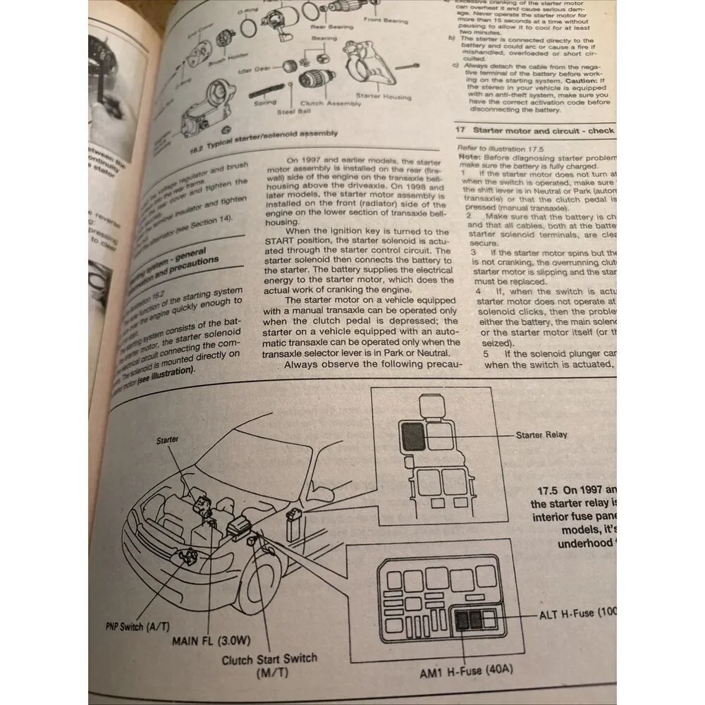 Haynes Publications 1993 Thru 2002 Repair Manual Toyota Corolla,Geo & Chev Prizm